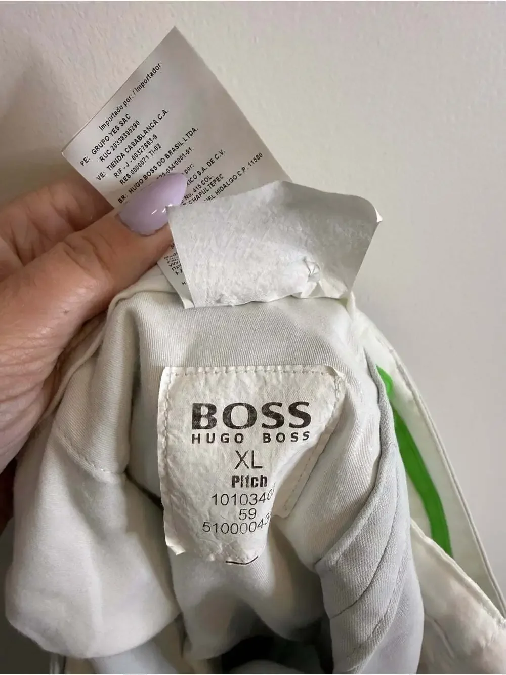 Hugo Boss Light Gray Men's Flat Front Shorts